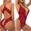 cc1b70bdf5aed0e9 Sexy Lace Lingerie Hot Erotic Underwear Backless Plus Size Jumpsuit Sexy Clothes Open Crotch Set Bodysuit For Women 18 Adult