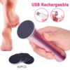 cc28d2d81d525b04 USB Rechargeable Wireless Electric File Cuticle Callus Dead Skin Remover hine Pedicure Tools Foot Heel Care Sandpaper