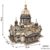 cc2ec8f0a6eebf18 3D Wooden Puzzle Saint Basil's Cathedral Building House Kits Castle Villa Model Jigsaw Teen DIY Toys For Children Kids Gift