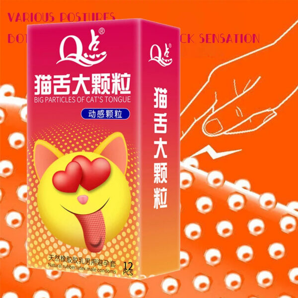 cc3cc52f911c70a6 Dots Condoms for men delay ejaculation G spot dotted ribbed penis sleeve cock Natural latex Pleasure Condom sex toys adults 18+