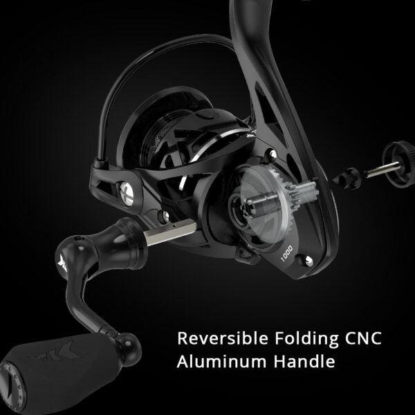 cc548c4fff9c6e16 KastKing Zephyr Light Weight Spinning Reel 7+1Ball Bearings 10 kg Carbon Fiber Drag for Bass Saltwater Fishing Coil