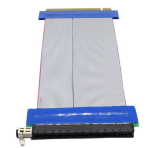 cc58739d977150cf PCI-E PCI Express 16X Riser Card Extender Flex Flexible Extension Cable for 1U 2U Small Case