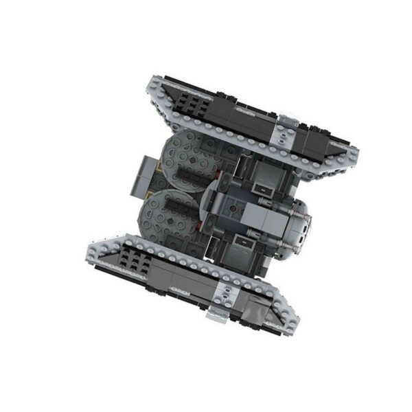 cc82677a39313c9f NEW 453Pcs MOC Spaceship TIE/ad Advanced x1 Vader's Fighters Building Blocks Modified from Tie Bomber Bricks Model DIY Toys Gift