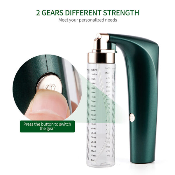 cc8afd2b9e58c44b 100ML Airbrush Nano Fog Mist Moisturizeing Sprayer Air Compressor Spray Gun Make Up Mask Facial SPA Moisturize Skin