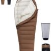 QEZER Winter Sleeping Bag for Adults,Lightweight Down Sleeping Bag [1260g/1560g ] 0°C bis -20°C for 4 Season Backpacking,Hiking,Camping and Mountaineering Outdoor with 660 FP Duck Down