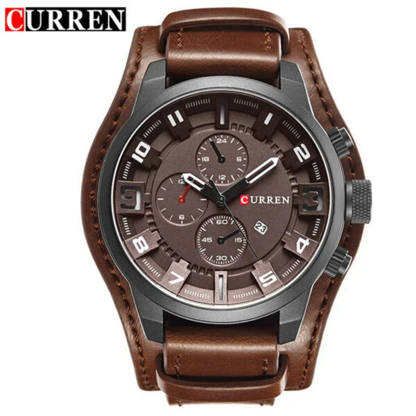 cc94ed259ad554ba New Watches CURREN Luxury Brand Men Watch Leather Strap Fashion Quartz-Watch Casual Sports Wristwatch Date Clock Relojes 8225