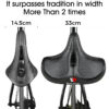 cca3fce1f4f42a25 WEST BIKING Ergonomic Soft Bicycle Saddle Widen Thicken Cushion Pad MTB Road Bike Saddle Comfortable Breathable Cycling Seat