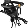 ccdbb4ee5a318fed LIXADA Bike Baby Seat Kids Child Safety Carrier Front Seat Saddle Cushion with Back Rest Foot Pedals