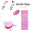 ccdd446985ee4346 Vibrating Nipple Clamp Vibrator for Women 10 Speed Vibrators Egg Breast Massage Fetish to Breast Labia Clip Stimulation Massager