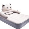 ccf49870fa9dcaae Inflatable Mattress Twin Size,Quick Inflation Deflation Camp Mattress Pad - Comfort Inflatable Bed, High Blow up Airbed for Home, Camping, Picnic