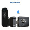 R5 PRO Rust Proof Coating Fingerprint TTLock App Outdoor Lock Remote Control Power Saving Code Smart Door Lock Electric Rim Lock