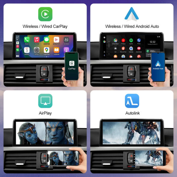 cd1a0ef148a99439 1920*720 Multimedia Touch Screen For BMW 1/2/3/4 Series F20/F21/F22/F30/F31/F33/F34/F36 Android Auto NBT System Wireless Carplay