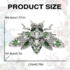 cd357040f480ce52 Piececool 3D Metal Puzzles Cicada Insect Model and Tools Set Assembly DIY Toys Jigsaw for Adult Brain Teaser Desk Decoration