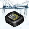 Infitary Motorcycle TPMS Tire Pressure Monitoring System Big Wireless LCD Colorful Display Shift For Status Precise Digital Moto