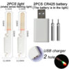 Fishing Light Stick Rod LED CR425 3.6V Lithium Battery USB Charge Kit Pesca Tool Luminous Tackle Night Bright Fluorescent Lamp
