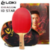 cd3db6576935b724 LOKI DRAGON 10 STAR Table Tennis Racket Professional 5 Wood 2 ALC Ping Pong Paddle Bat Carbon Blade with FH RXTON 9 & BH RXTON 7