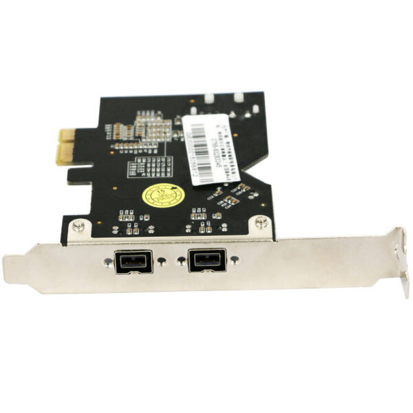 cd3e530e13046031 PCI Express PCI-E x1 to 3 Ports 1394B Controller Add On Card for FireWire 800 IEEE 1394 B 2+1 Digital Camera Video Capture