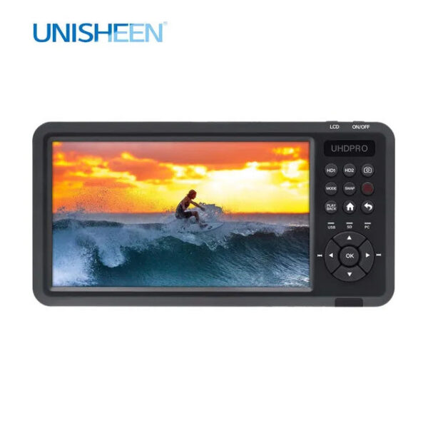 cd3fd9ad115c010e 7inch Screen Video Capture Box 2 Channel HDMI Recorder Battery Socket Tape CVBS AV RCA SVideo DVI VGA YPbPr 1080p HD 4k