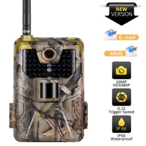 20MP 1080P Wildlife Trail Camera Cellular Night Vision 2G SMS MMS P Wireless Hunting Cameras HC900M Surveillance