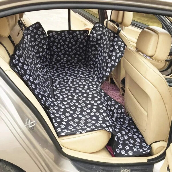 cd88b711dec39938 Waterproof Printed Pet Dog Scratchproof Car Back Seat Cover Protector Pad with Printing