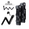 OFFBONDAGE Foldable Bike MTB Road Fold Lock High Security Anti-Theft Scooter Electric E-Bike Bicycle Accessories