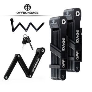 cd95598a24c6ff0b OFFBONDAGE Foldable Bike MTB Road Fold Lock High Security Anti-Theft Scooter Electric E-Bike Bicycle Accessories