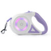 cd96473ba7cec5aa 5M Automatic Retractable Dog Leash with Led Flashlight Durable Nylon Lead for Pet Dogs Adjustable Walking Running Rope