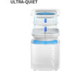 PETKIT 63oz/1.85L Pet Fountain for Cats and Small Dogs Super Quiet Hygienic Auto Power-Off Cat Water Dispenser