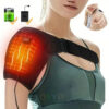 cdad7f812cbf95c3 Heating Shoulder Support Belt with 3 Levels of Temperature Adjustment for Cold and Warm Body Relaxation Tool Suitable Both Sides