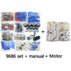 9686 Technical Parts Multi Technology Programming Educational School Students Learn Building Blocks Power Function Set For Kids