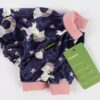Fairy Unicorn Dog Pajamas, Pet Clothes for Small Dog Girl Boy, Lightweight Velvet Jammies, Cat Outfits, Chihuahua, Pomeranian, Purple, Medium
