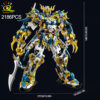 cde0db92d92d758d HUIQIBAO SunWuKong Warrior Mech Robot Building Blocks MOC Chinoiserie Action Figure Brick Children City Construction Display Toy