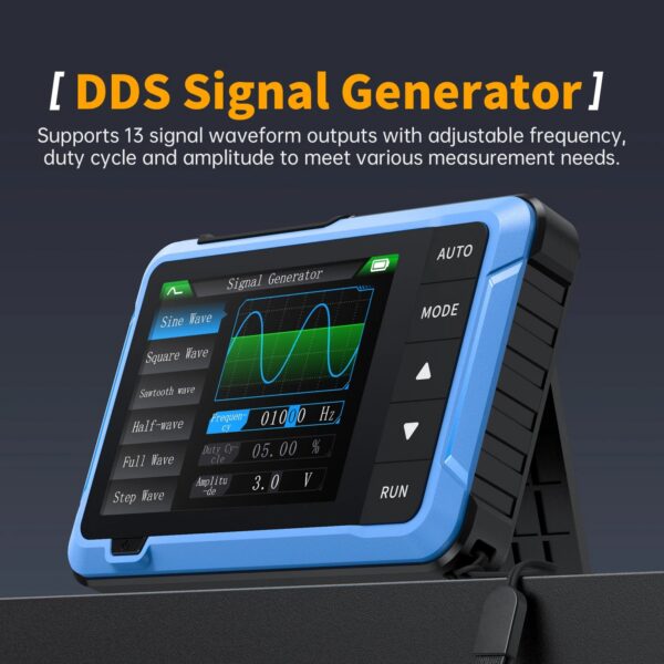 cde4fe65051184d6 FNIRSI New DSO510 DSO152 DSO153 Mini Handheld Digital 2 IN 1 Oscilloscope Portable 48MS/s 10MHz Bandwidth Electronic Repair Tool