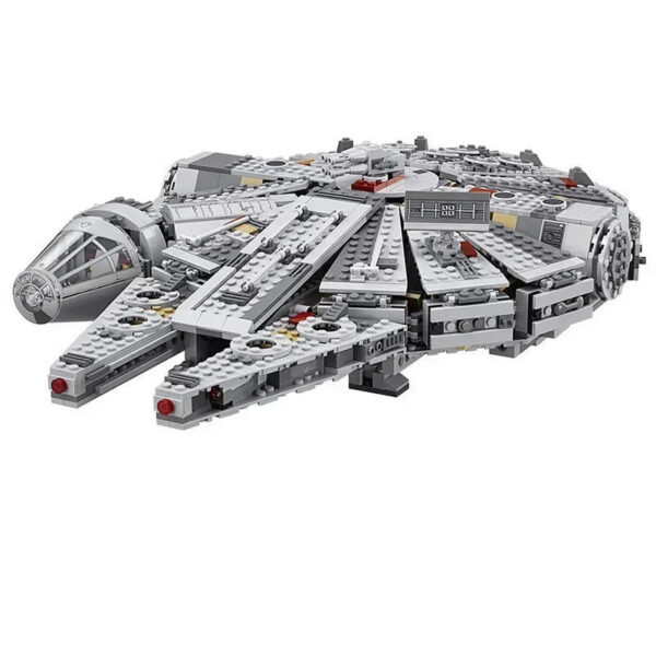 cde723eb4b3d112b New 1381 Pcs Space Millennium War Ship Spacecraft Set Falcon Alien MINI 75105 Figure Model Building Blocks Bricks Toy Kids Gift
