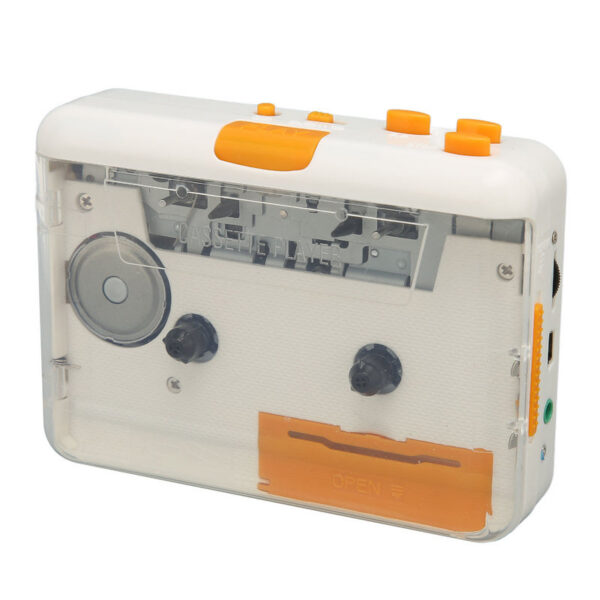 USB Cassette Converter Plug and Play Portable MP3 Music Tape Player with Earphone for IPod PC