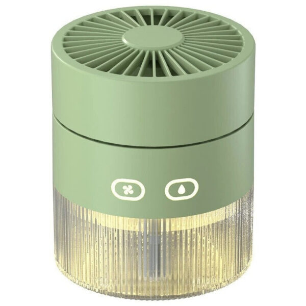 cdf0682d8c40e169 Water Coog USB Mini Small Desktop Turbo Foldable Cold Air Humidifier Spray Fan