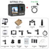 cdf3b5623b0e4d09 Ourlife 5K30FPS Action Camera 2.0'' Touch LCD 170° DVR 30M Waterproof Remote Control 5X Zoom Helmet WiFi 4K60FPS Sport Camera