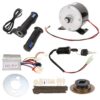 cdf54dc2dd094f03 9Pcs/Set 250W 24V Brush Motor Set Bicycle Bike Conversion High Speed Kit Accessory