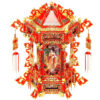 Piececool 3D Metal Puzzle -Bridal Sedan Chair Wedding Series Model Building Kits Jigsaw Toy ,Birthday Gifts for Adults