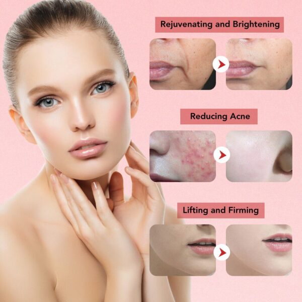 ce0e07728bfa5368 7 in 1 Face Lift Devices EMS RF Microcurrent Skin Rejuvenation Women Facial Massager Light Therapy Anti Aging Wrinkle Beauty