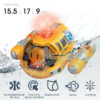ce35e956eb1cdfc8 2.4GHz Remote Control Motorboat Waterproof Spray Swimming Pool Bathing RC Steamboat Toys For Boys And Girls Children's Gift