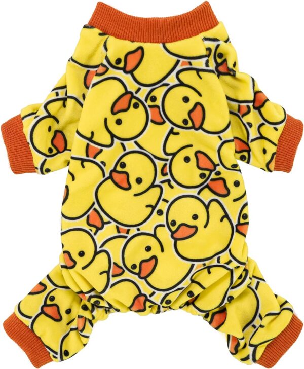 ce3df67224e48cbb Banana Dog Pajamas, Warm Dog Onesie, Dog Clothes for Small Dogs Girl Boy, Lightweight Velvet Pet Jumpsuit, Cat Outfit, Beige, Yellow, Medium