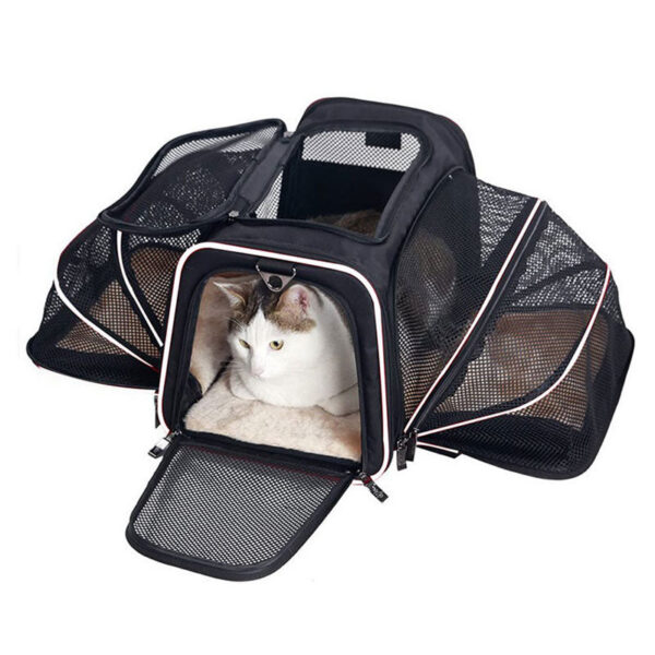 Pet Carriers Backpack Portable Breathable Foldable Shoulder Cat Dog Carrier Bags Outgoing Travel Pets Handbag Transport Bag