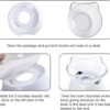 MILIFUN Raised Cat Food Bowls with Stand, Cat Dishes for Food or Water, Cat Tilted Bowl, Pet Dish with Stand