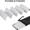 ce7ae4348c47986c Camp Stove Windscreen, Ohuhu Camping Stove Windscreen 8/10/12 Plates Aluminum Folding Portable Camping Stove Windshield Grill Wind Screen for Camp with Carry Bag for Camping Hiking Picnic Backpacking