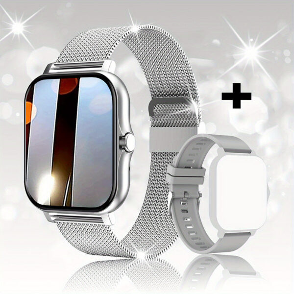 ce7dd002799b63d5 2023 NEW SmartWatch Android Phone 1.44" Color Screen Full Touch Custom Dial Women Bluetooth Call Smart Watch Men