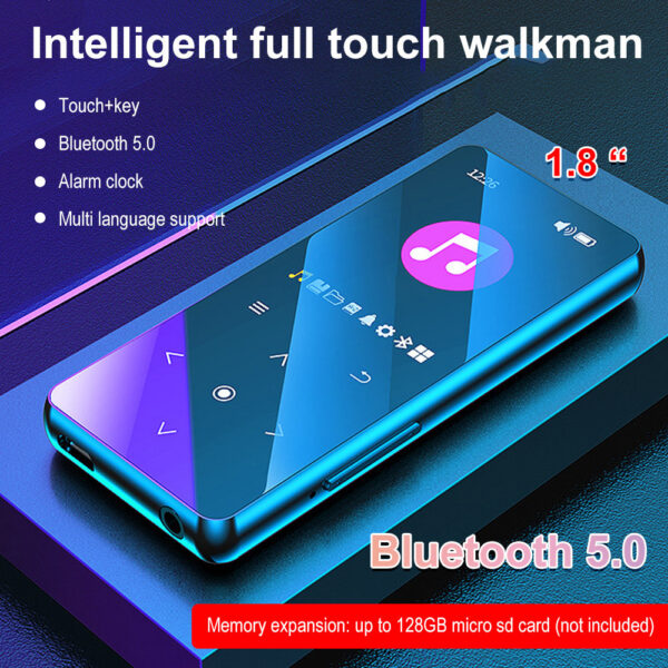 ce8cbfa47de7cb92 MP3 Bluetooth 5.0 MP4 HiFi Lossless Music Player Portable Audio Walkman With FM/E-book/Recorder/Mp3 2024 New