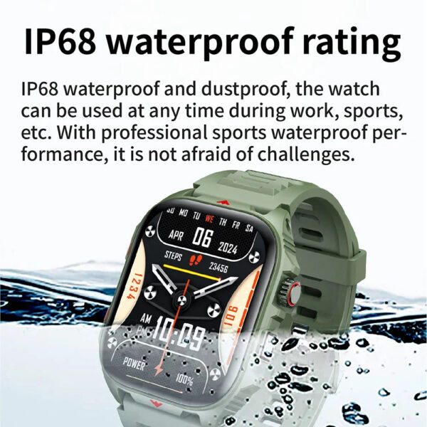 ce8f96d2d327aec9 Electronic Smart Watch BT Call Heart Rate Monitor Smartwatch Fitness Tracker Waterproof Sport Watches for Man Woman Android 2026