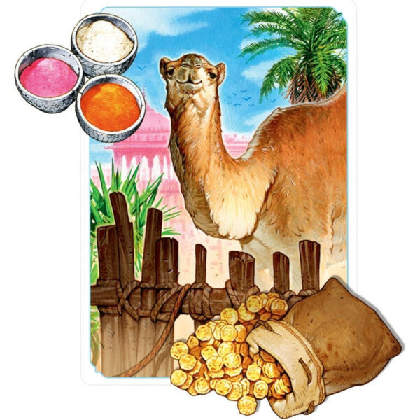 ce9b06499a7ed1a3 Jaipur board - strategic trading suitable for children aged 10 and above, 2 players, 30 minutes of game time, space co