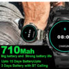New 1.85-inch ultra smartwatch, GPS track, HD Bluetooth call; 710 mah large battery 400+ dial, suitable for Huawei Xiaomi